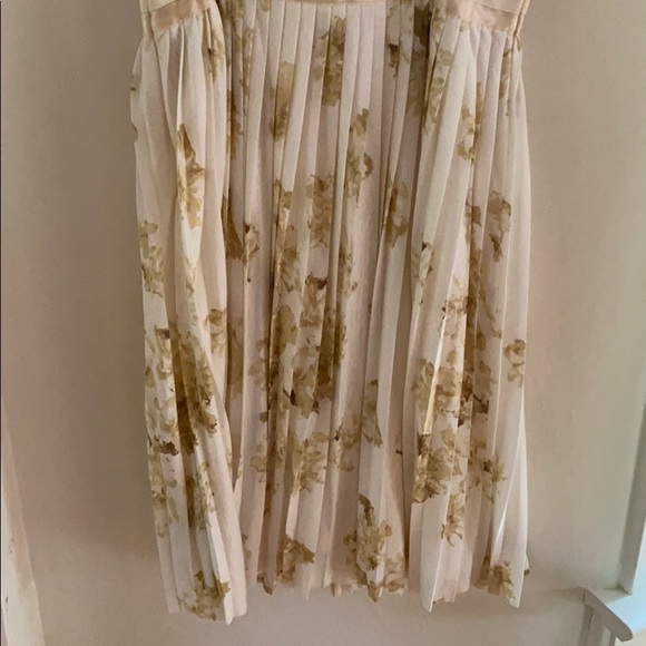 NWOT Anthropologie Deletta Pleated Floral Dress S - Picture 7 of 7